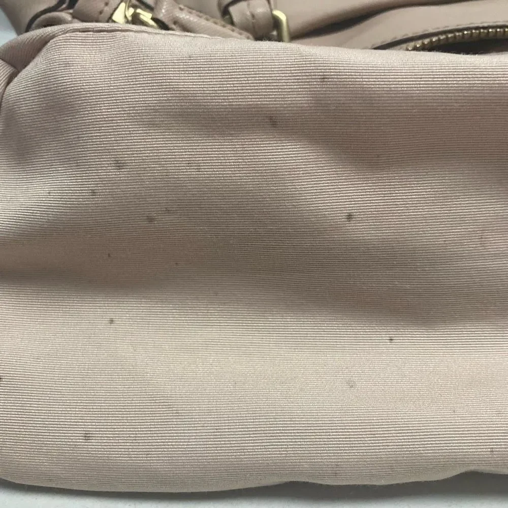 COACH Peyton Leather Jordan Double Zip Women’s Tote Handbag Cream‎ - Picture 12 of 12